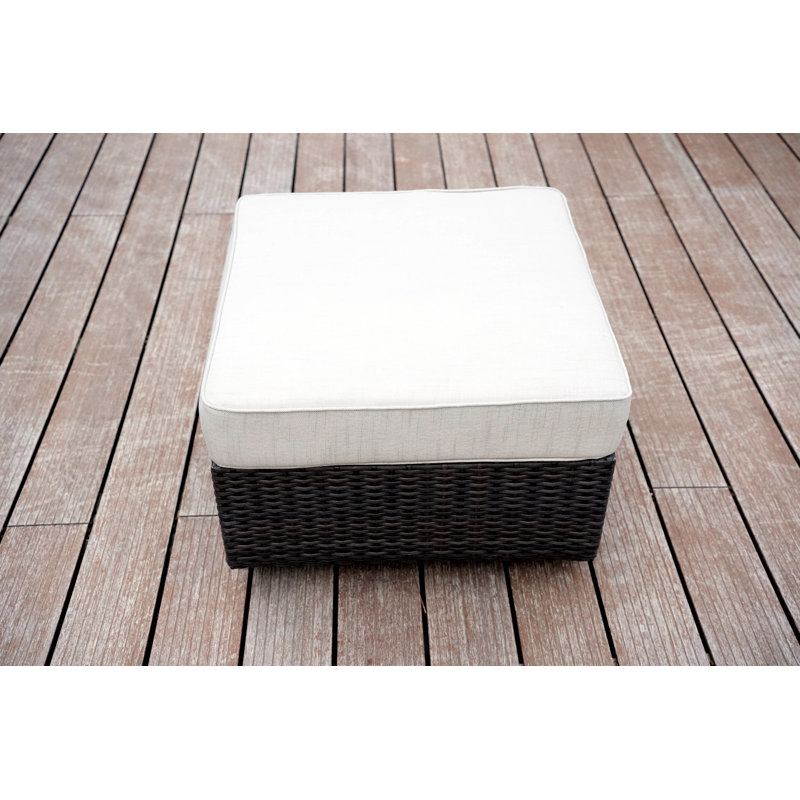 DirectWicker Brooklynrose Outdoor Ottoman Wayfair